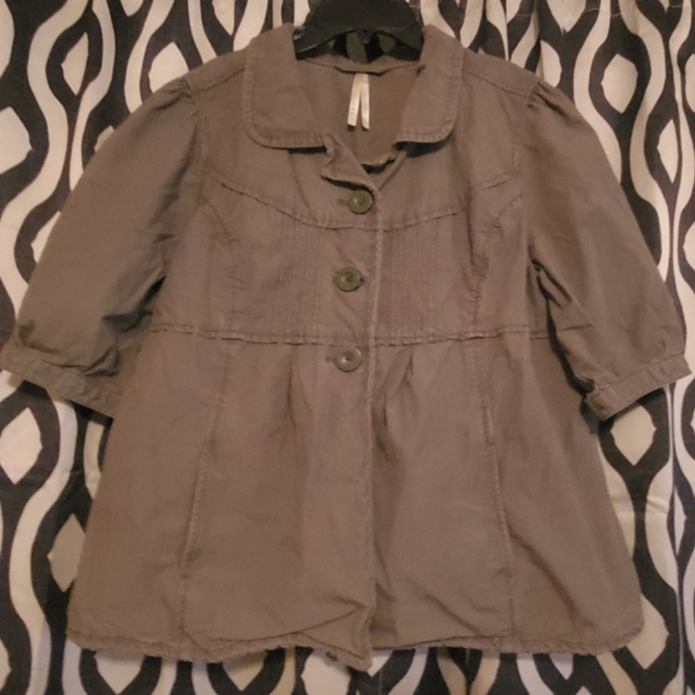 🌕 High Sierra XL Army Green 1/2 Sleeve Jacket